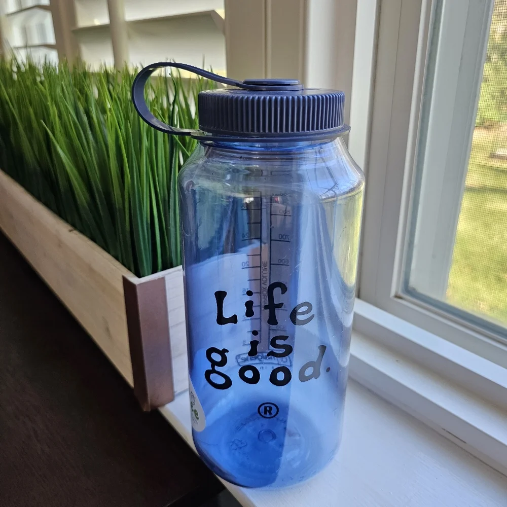 Nalgene Life is Good.® Wide Mouth Bottle - 32 oz - Picture 3 of 9